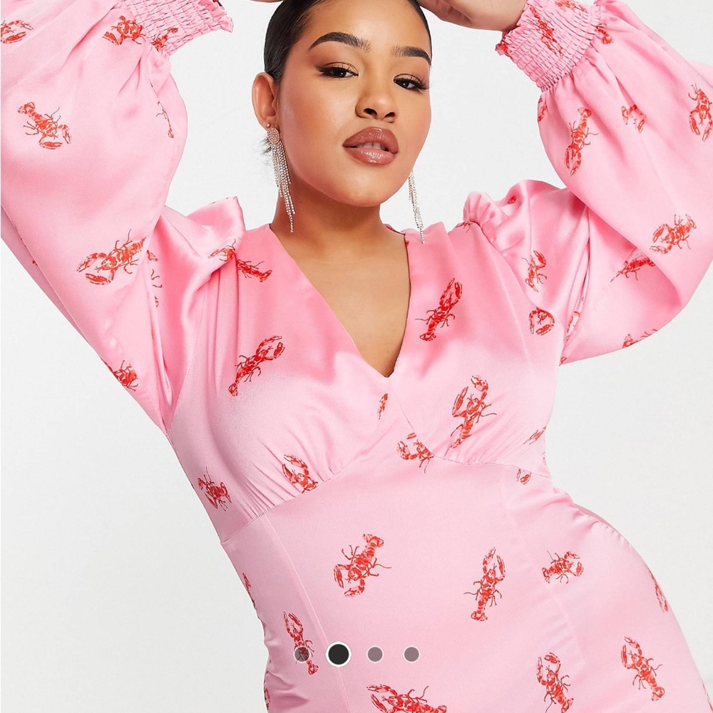 Never Fully Dressed Pink Midi Dress - Picture 11 of 11